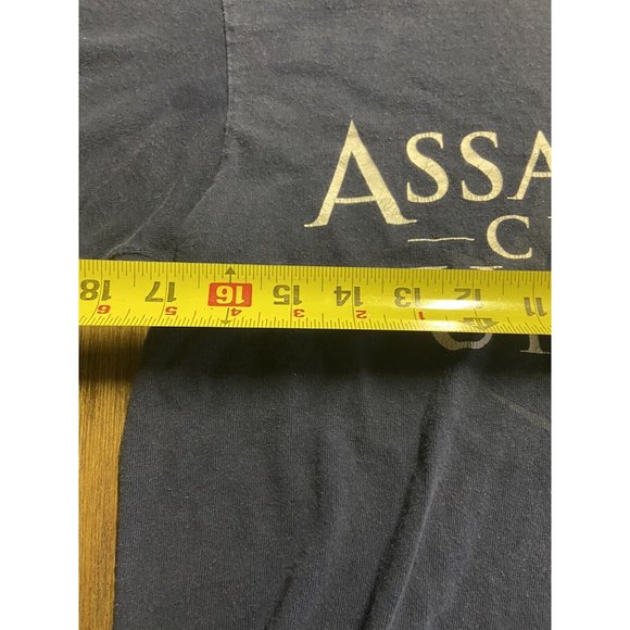 Assassin's Creed Unity Blue Graphic Video Game Tee 100% Cotton Medium WEAR - Picture 4 of 6